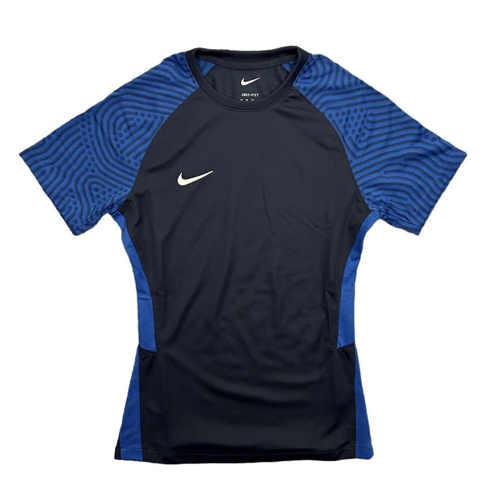 Nike Soccer Jersey Top Short Sleeves Navy Blue Women's Athletic Size XS - NWT$50
